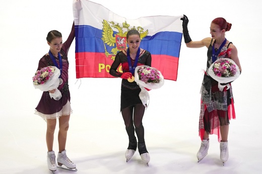 Фигуристка Валиева дрогнула на чемпионате Европы. Но всё равно победила