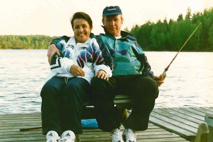 Павел Садырин с супругой