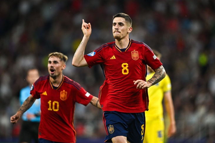 Испания — Украина — 5:1, обзор матча Евро U21
