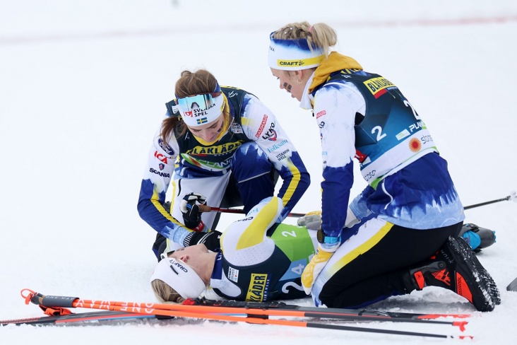 Шведские лыжницы устроили громкий скандал