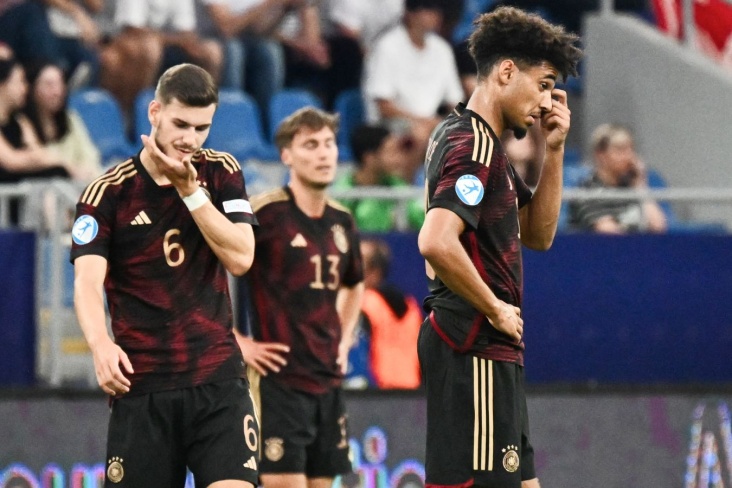 Молодёжная сборная Германии вылетела с Евро