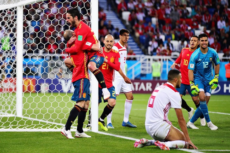 Испания – Марокко. 25 июня. Чемпионат мира-2018