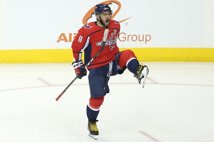 Овечкин на втором месте по победным голам в НХЛ