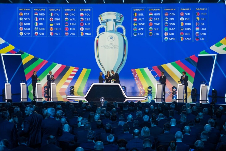 Евро-2024 результаты жеребьёвки составы групп