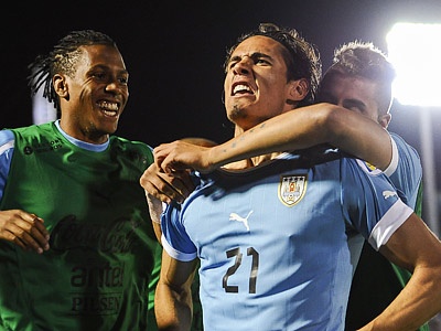 Футболисты сборной Уругвая