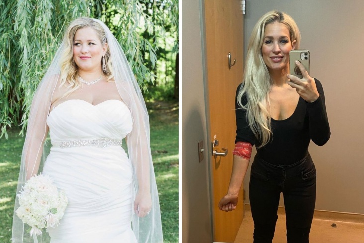 Блогер Келси Бонас похудела на 76 кг за год