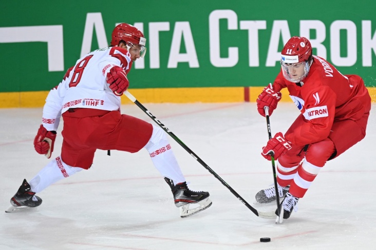 Как сборная России громит Беларусь на ЧМ по хоккею