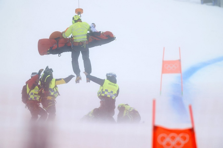 Страшное падение горнолыжника на Олимпиаде