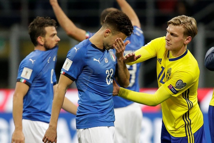 Италия — Швеция — 0:0