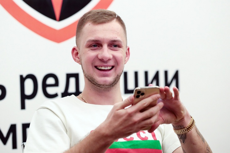 Дмитрий Баринов в гостях у «Чемпионата»