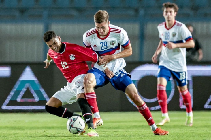 Египет U23 — Россия — 1:1, обзор матча