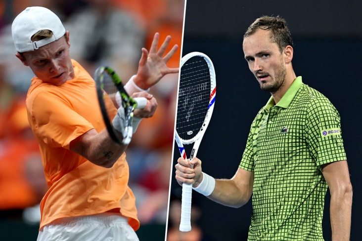 Даниил Медведев и Йеспер де Йонг