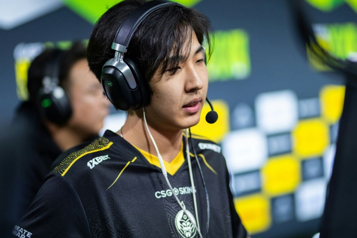 Senzu в составе The MongolZ на ESL Pro League 22