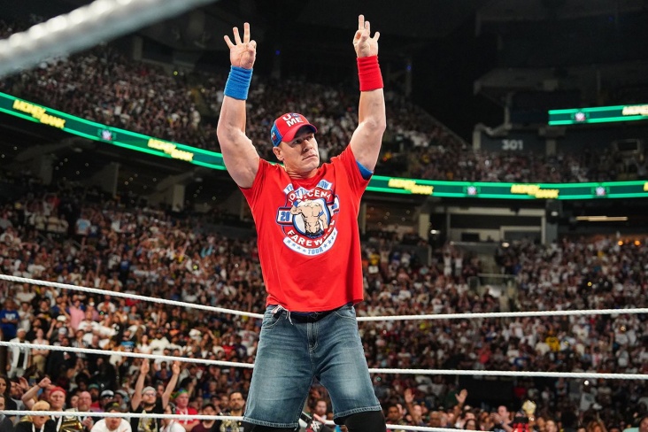 Джон Сина анонсировал свой уход из WWE