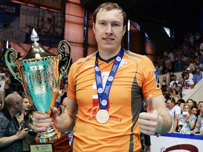 Олимпийский чемпион по волейболу Тарас Хтей