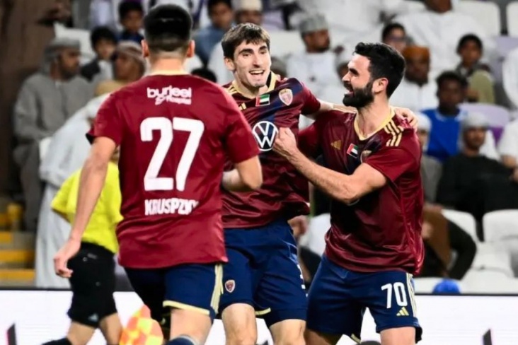 Зелимхан Бакаев забил первый гол в чемпионате ОАЭ