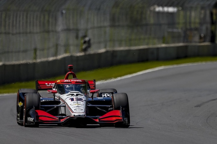 Уилл Пауэр на Гран-при Роуд Америки IndyCar