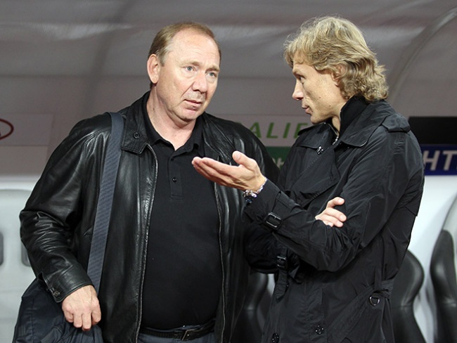 Олег Романцев и Валерий Карпин
