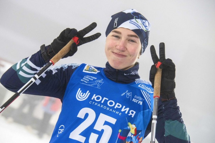 Российские лыжники пробежали тренировочную гонку