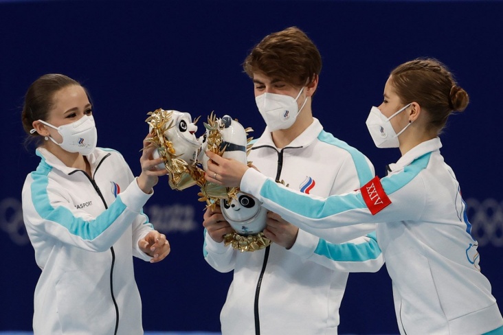 Российские фигуристы выиграли командный турнир