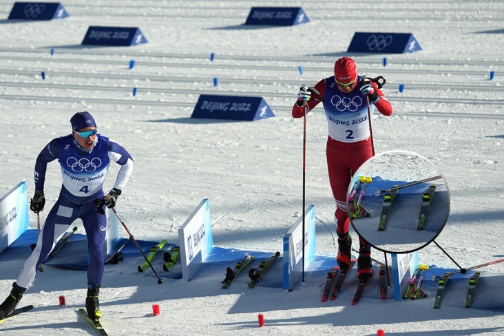 Большунов нарушил правила в скиатлоне