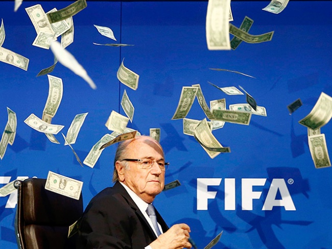 Президент ФИФА Зепп Блаттер