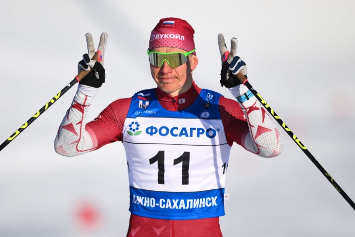 Александр Большунов — чемпион России в спринте