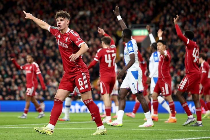 «Ливерпуль» вылетел из розыгрыша Кубка английской лиги, разгромно проиграв «Кристал Пэласу» на своём поле