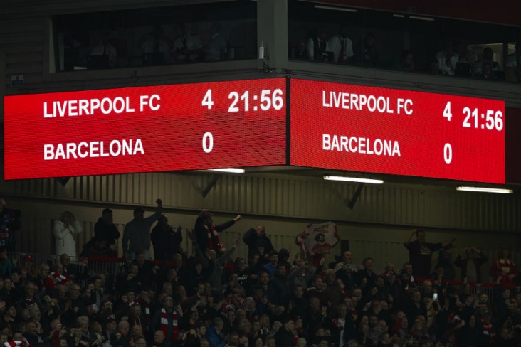 «Ливерпуль» – «Барселона» – 4:0, Лига чемпионов