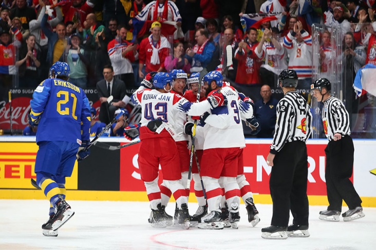 Чехия – Швеция – 5:2, обзор матча чемпионата мира