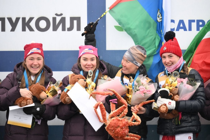 Тюменская область выиграла эстафету на ЧР по лыжам