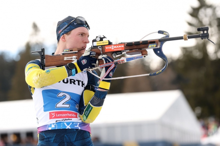 Шведский дуэт победил в сингл-миксте на этапе Кубка мира по биатлону