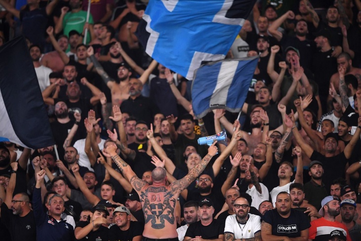 В Италии пытались очистить футбол от фанатов