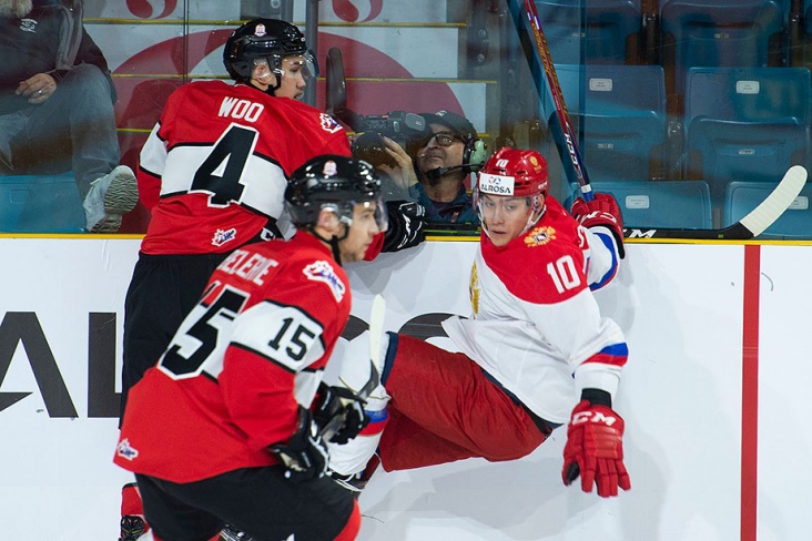 Сборная WHL – молодёжная сборная России – 2:1