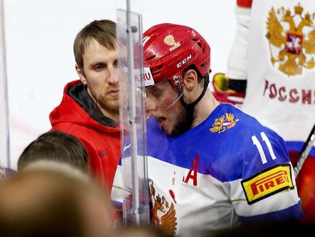 Сергей Андронов, сборная России по хоккею