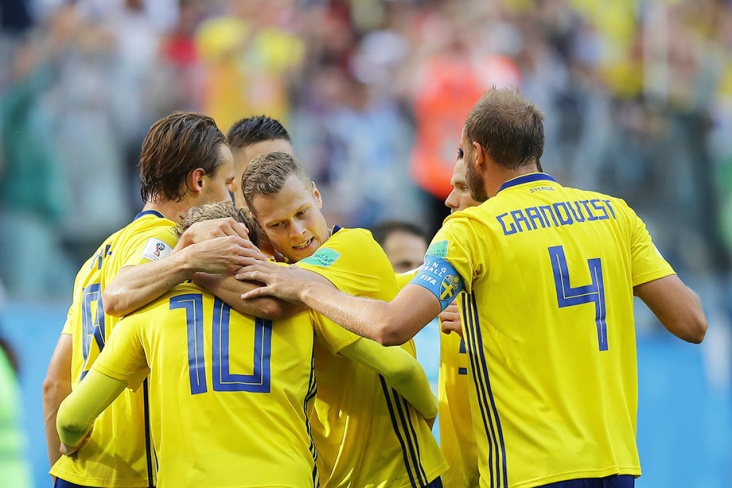 Швеция — Швейцария — 1:0
