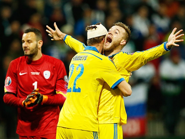 Словения — Украина — 1:0