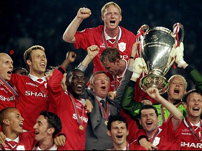 "Манчестер Юнайтед" — победитель ЛЧ-1999