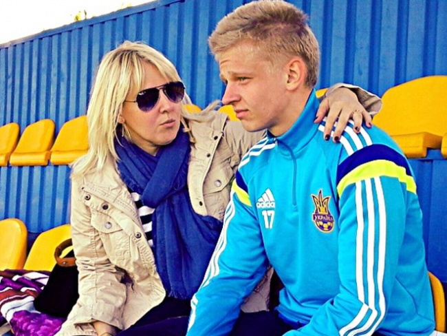 Александр Зинченко с мамой