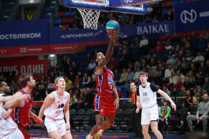 ЦСКА одолел «Енисей» в Единой лиге