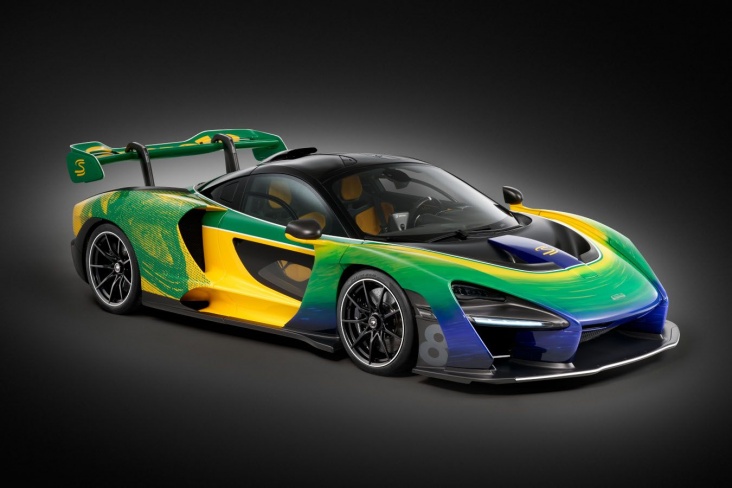 McLaren Senna Sempre в честь Айртона Сенны