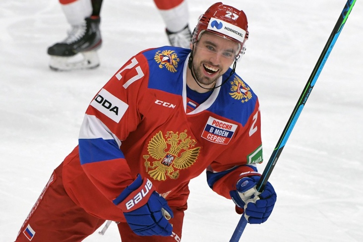 Расширенный состав сборной России по хоккею