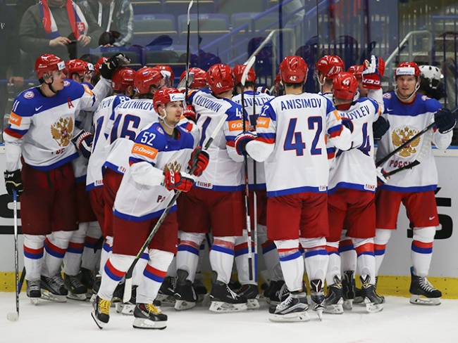 Игроки сборной России по хоккею