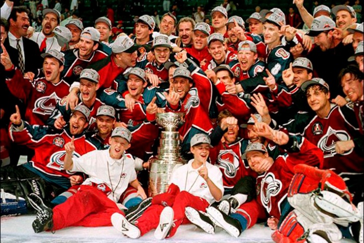 «Колорадо» выиграл первый Кубок Стэнли в 1996-м