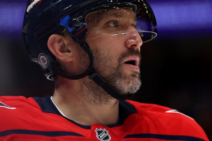 George Cherdantsev, Artyom Dzyuba, and Alexander Ovechkin