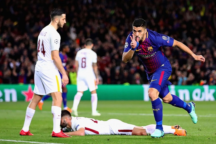 Лига чемпионов. «Барселона» – «Рома» — 4:1