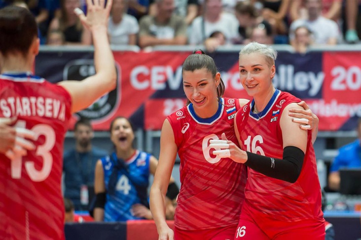 Россия разгромила Словакию на чемпионате Европы