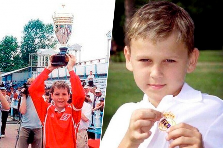 Как выглядели футболисты сборной России в детстве