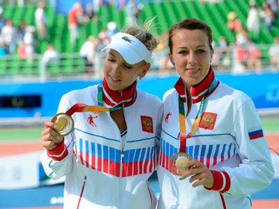 Елена Веснина и Анастасия Павлюченкова
