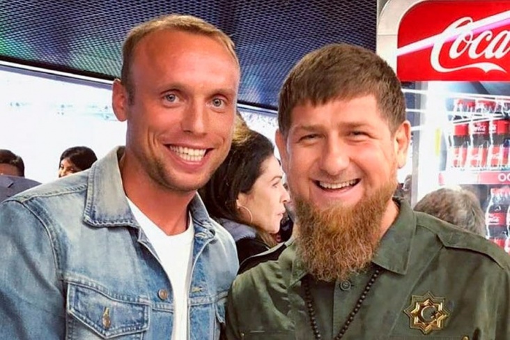 Денис Глушаков и Рамзан Кадыров